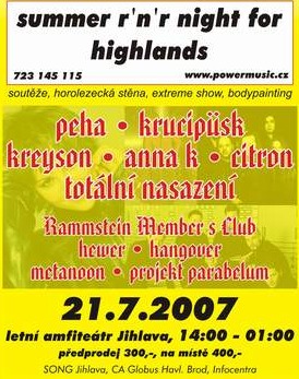 Nový rockový festival v Jihlavě